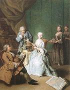 Pietro Longhi The geography hour Sweden oil painting artist